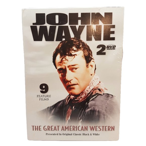 Set of 2 John Wayne DVD Movie Collections American Westerns Movies Cowboy Action - Picture 7 of 15